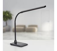 Lámpara de mesa LED MAULpirro, negro, 37 cm, atenuable