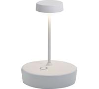 Lámpara de mesa LED Mini Pro, recargable y con regulador de intensidad, color blanco