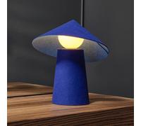 Lámpara de mesa LED OSRAM Decor Flip, azul, fieltro, atenuador