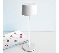 Lámpara de mesa LED Zafferano Olivia Pro, oro amarillo, recargable y regulable - 2200-2700-3000K, 9 horas a máxima potencia
