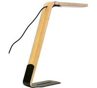 Lámpara de mesa "LEDAIKA", madera natural/negro, LED, 4W, ALBA LEDAIKA
