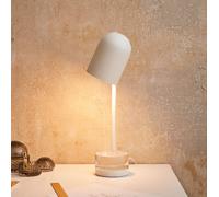 Lámpara de mesa Luceo de AYTM, blanca