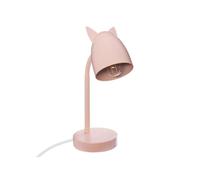 Atmosphera Lámpara infantil Orejas – Metal Rosa – 18 x 12,5 x 31 cm