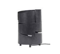 Lámpara de Mesa Metal Sculptures Negro