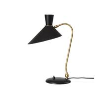 Lámpara de Mesa Nórdica Cálida Bloom Negro
