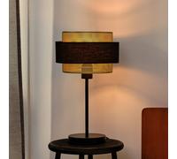 Lámpara de mesa OSRAM Decor Hornet, negro/dorado, E27