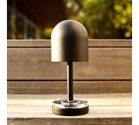 LUCEO Lámpara de Mesa Portátil Negro/ Transparente