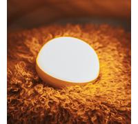 Lámpara de mesa recargable LED Newgarden Cherry, naranja/blanco, IP54