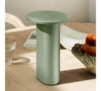 Lámpara de mesa recargable LED Solae de Fritz Hansen, verde, aluminio, IP44