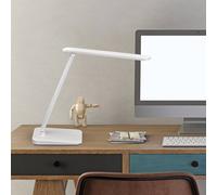Lámpara de mesa recargable MAULsally, blanca, CCT, atenuable, altura 34 cm EC:EPREL:2086739