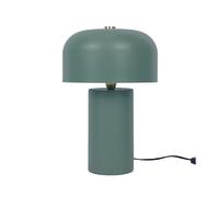 Relaxdays Lámpara de mesa seta verde