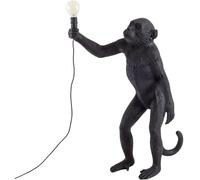 Lámpara de mesa STANDING MONKEY 54 cm, negro, Seletti