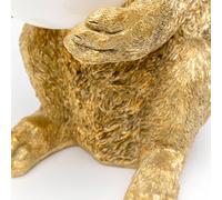 Lámpara de mesa Sweet Rabbit de KARE, color dorado, 15 cm de altura, E27