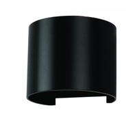 Lámpara de Muro Doble LED Mazorca 6W IP65 Redondeado Negra V-TAC VT-756 3000K [EEK: Valor no aplicable]