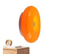 Lámpara De Noche Retro Donut Lámpara Táctil De Vidrio Moderna De Mediados