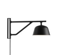 Muuto Lámpara de pared Ambit negro