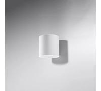 Lámpara de pared blanca Orbis