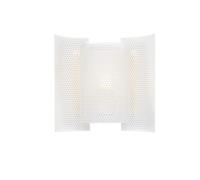 Northern Lámpara de pared Butterfly perforada blanco