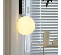 Lámpara de pared de donut naranja, lámpara de pared de vidrio vintage, accesorio de iluminación de pared, interruptor táctil, lámpara de pared de ambiente decorativo para dormitorio, sala de estar