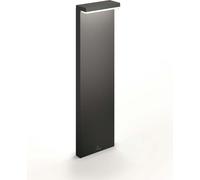 Lámpara de pared empotrada Bustan de Philips, 3,8 W, para exteriores, color antracita, metal, IP44, ideal para terrazas y jardines