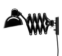Lámpara de pared KAISER IDELL, 16 cm, negro, Fritz Hansen