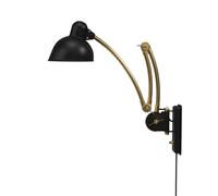 Lámpara de Pared Kaiser Idell 6559-W Negro Mate/Latón