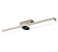 Lámpara de pared LED, 40 cm, regulable, con despertador digital, recargable y portátil
