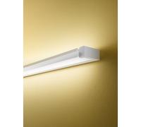 Lámpara de pared LED ajustable e inclinable de Perenz, 23 W, 2080 lúmenes, 70 cm, temperatura de color ajustable, color blanco