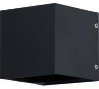 Lámpara de pared LED ajustable OSRAM SMART+ Matter, color negro, 8W, 320 lúmenes, RGB+TW (3000-6500K), WiFi, compatible con Alexa, IP44 (apta para exteriores)