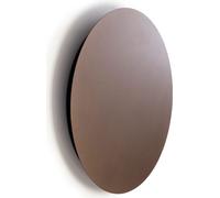 Lámpara de pared LED, aro, color marrón y , 13W, luz blanca cálida, 160lm, metal, dimensiones: 35x35x3 cm, IP20, marca Nowodvorski Lighting