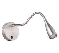 Eglo Olivandino 1 Lámpara LED de pared, diseño cuello cisne, lectura