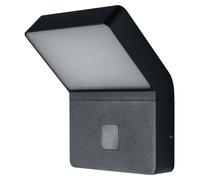 Aplique LED con sensor para exterior ENDURA STYLE WIDE de OSRAM, gris oscuro