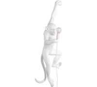 Lámpara de pared MONKEY HANGING LEFT HAND 76,5 cm, blanco, Seletti