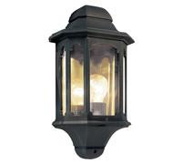 Lámpara De Pared Negra IP44 Rústica Elegante Para Exterior FRANKIE