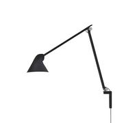Lámpara de Pared NJP de Brazo Largo, 3000 K , Negro