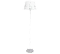 Lampara de pie de salon celaya 1xe27 blanco de fabrilamp.