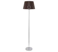 Lampara de pie de salon celaya 1xe27 marron de fabrilamp.