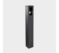Lámpara de pie exterior LED C4 Way - 8 W, 271 lúmenes, IP66, color gris