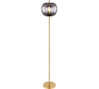 Globo Lighting Blacky I lámpara de pie 1x60 W latón-ahumado 15345SMM