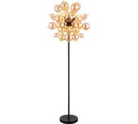 Globo Lighting Udo lámpara de pie 6x25 W negro-oro-ámbar 15633SA