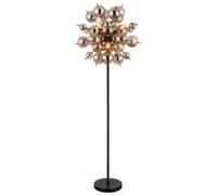 Globo Lighting Udo lámpara de pie 6x25 W negro-ahumado 15633SS