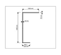 Lámpara de pie LED con sensor MAULsirius, negro, CCT, atenuable, base