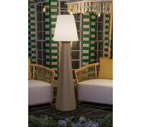 Lámpara de pie led marrón lola 165 pop con mando color luz regulable 10w 165 cm alto