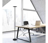 Lámpara de pie LED MAULsphere, negro, atenuable, altura 183 cm