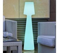 newgarden - LOLA Lámpara de Pie LED Sin Cables para Exterior de 110 cm de Alto. Luz RGB con Batería Recargable y Muy Resistente al Exterior e Interior. Hecha de Polietileno en España