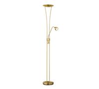 Lámpara de pie led trio arizona 20w + 5w bronce mate