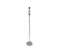 Lampara de pie metal color cromo serie devon 25cm