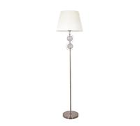 Lampara de pie metal color cuero serie honduras 38cm