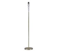 Lampara de pie metal color dorado serie versalles 25cm