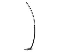 Lampara de pie metal color negro serie apolo 18cm